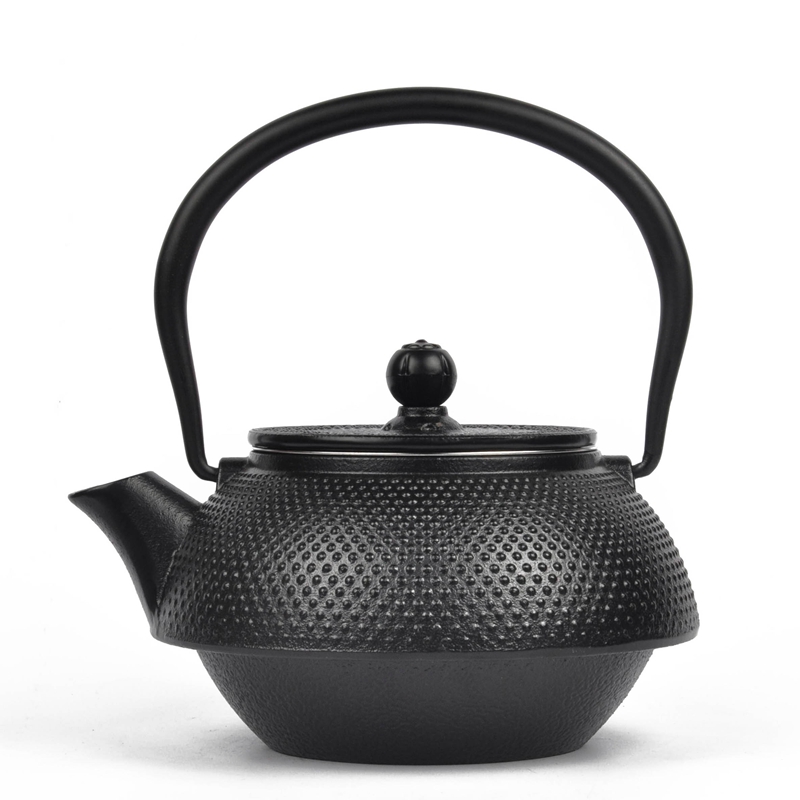 Enamel Coated Cast Iron Tea Kettle Teapot in Black 1000ml Buy enamel coated cast iron tea